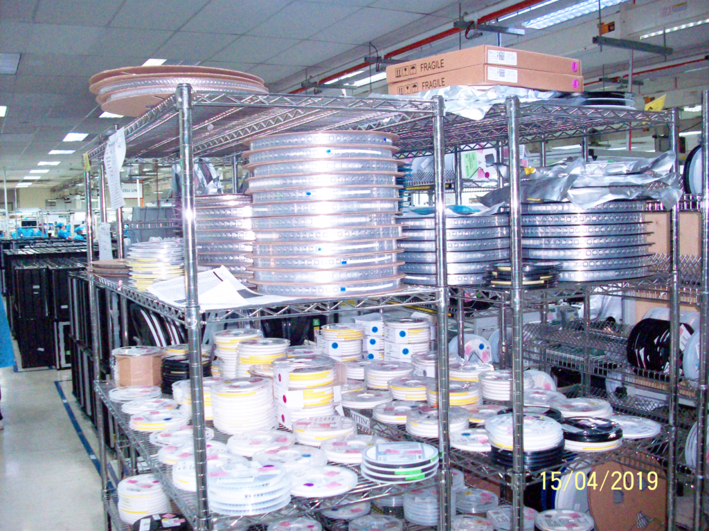 inspection of component storage and production planning2