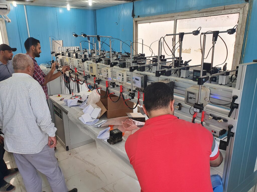 testing different types of electricity meters