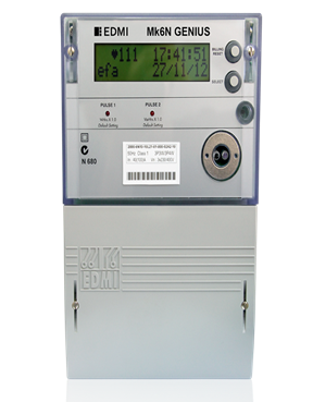 edmi mk6n genius energy meter