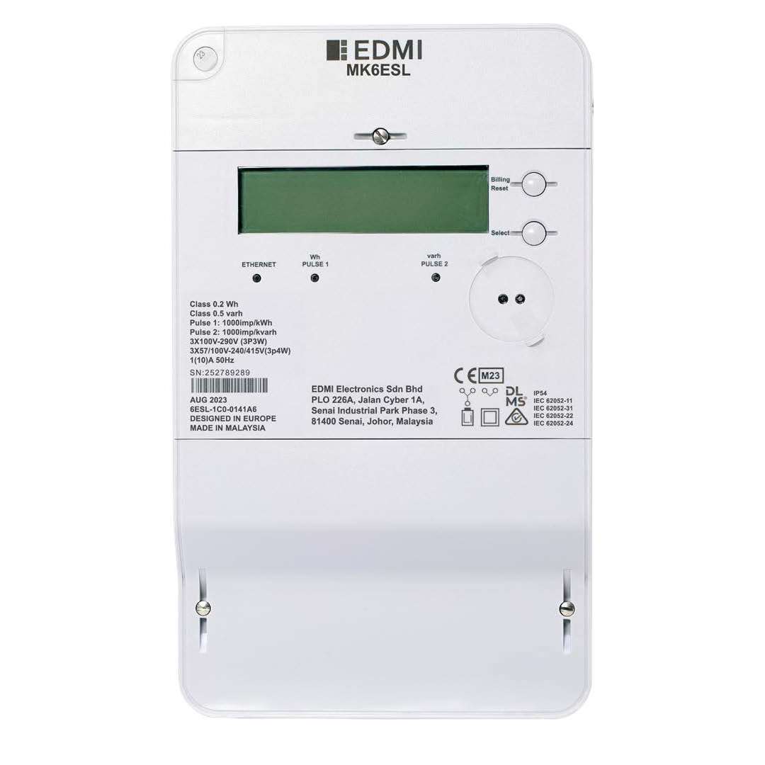 mk6esl – three phase smart meter