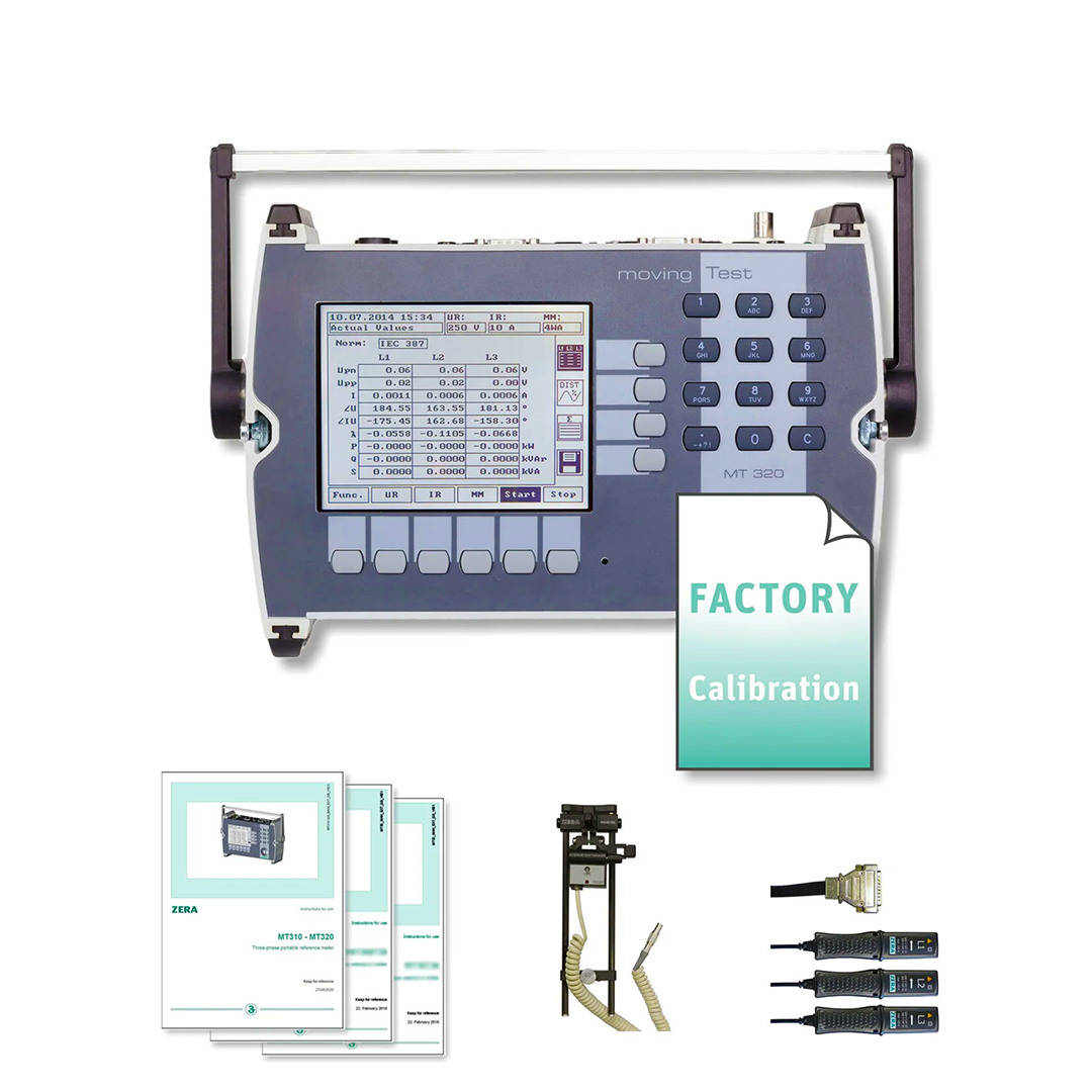 zera moving test mt 320 with accesories