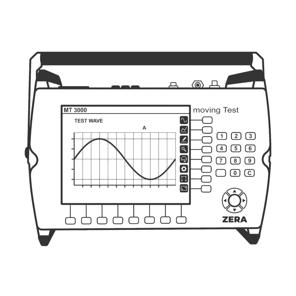 mt 3000 moving test device gray