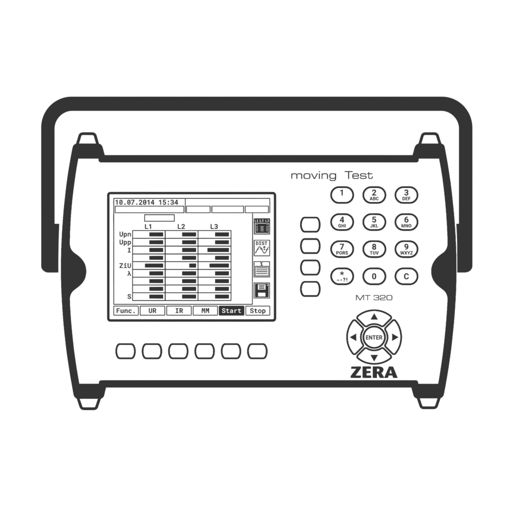 mt 320 electrical testing icon gray