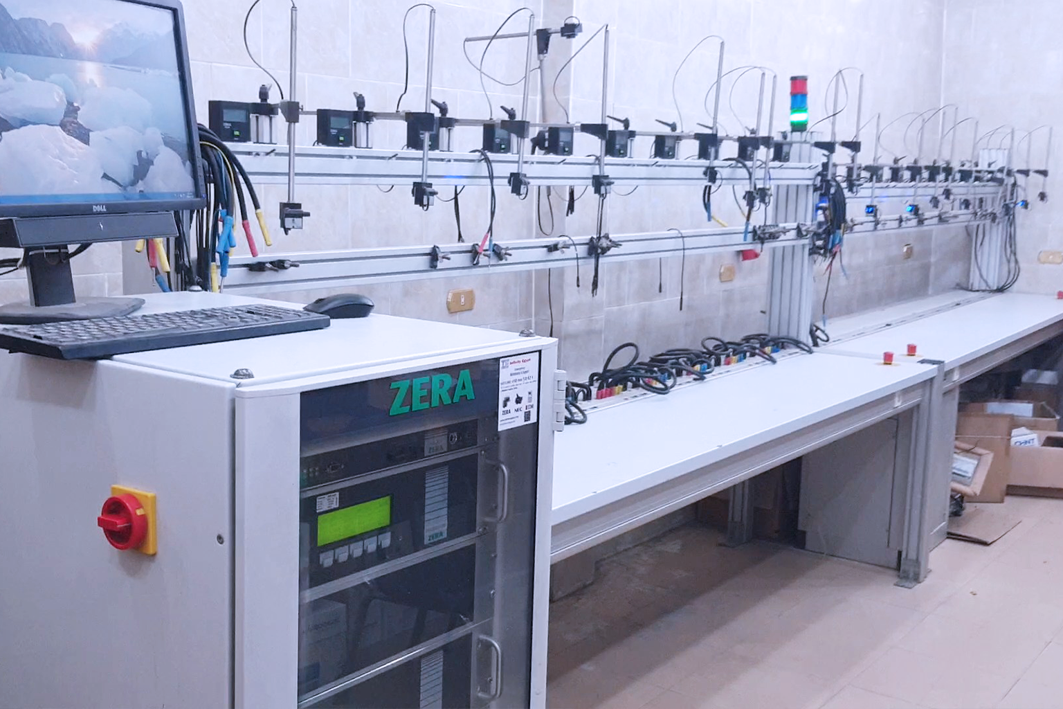practical zera meter testing training at south cairo electricity distribution company